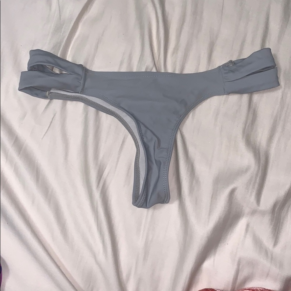 Gray BoutineLA Bikini Bottoms